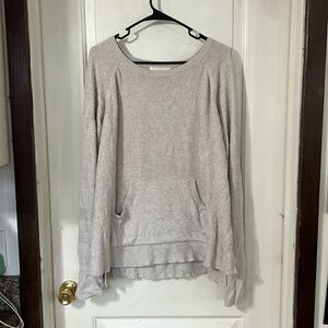 Bearfoot dreams soft long sleeve sweater top dove